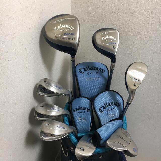 やさしいレディース PRGR COBRA Callaway ゴルフセット 簡単