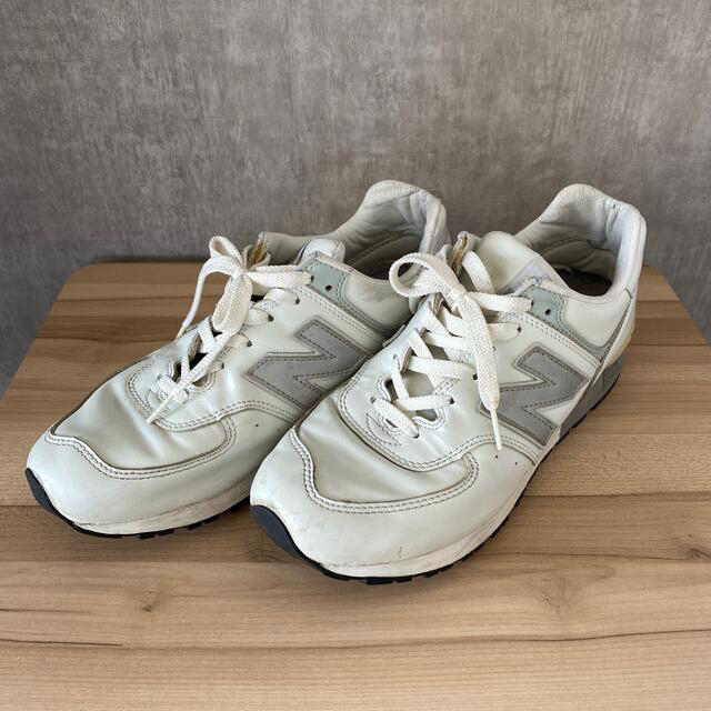 New Balance(ニューバランス)のNB576/madeinUSA/27cm/9D/白/ニューバランス/アメリカ メンズの靴/シューズ(スニーカー)の商品写真