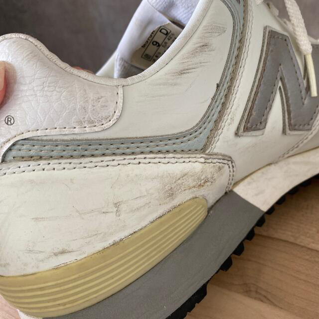 New Balance(ニューバランス)のNB576/madeinUSA/27cm/9D/白/ニューバランス/アメリカ メンズの靴/シューズ(スニーカー)の商品写真