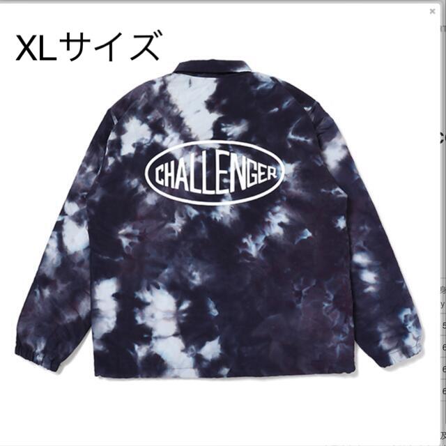 challenger TIE DYE LOGO COACH JACKET XL