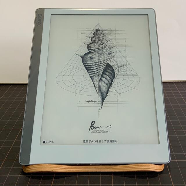 Boox leaf ＋純正カバー スマホ/家電/カメラのPC/タブレット(電子ブックリーダー)の商品写真