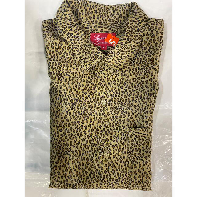 Supreme Leopard Silk S/S Shirt XLサイズ