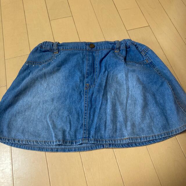 GU(ジーユー)のGUスカート キッズ/ベビー/マタニティのキッズ服女の子用(90cm~)(スカート)の商品写真