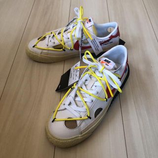 OFF-WHITE - Off-White × Nike Blazer Low 25cmの通販 by ハープスター's shop｜オフホワイト