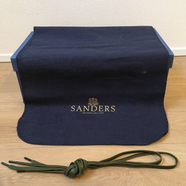 SANDERS(サンダース)の◇美品◇  サンダース ネイビーシューズ サイズ５（23.5cm） レディースの靴/シューズ(ローファー/革靴)の商品写真