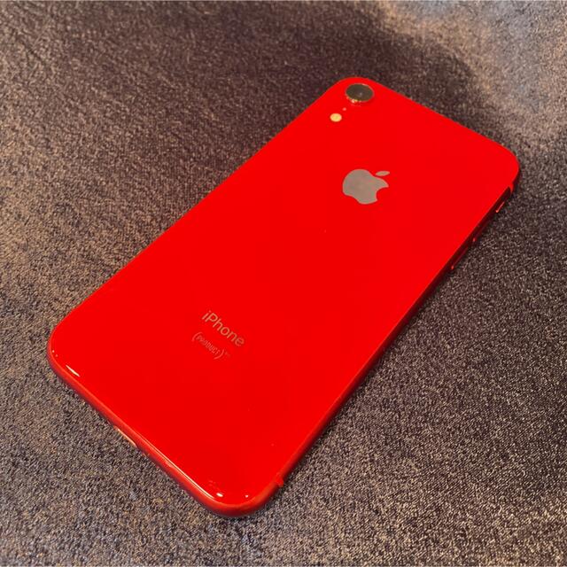 iPhone XR 128G（RED）SIMロック解除済み