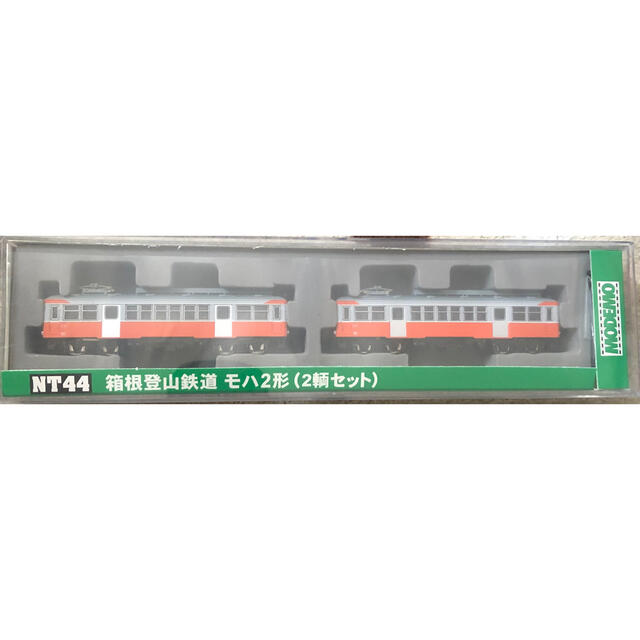 エンタメ/ホビーNゲージ MODEMO 箱根登山鉄道モハ2形電車(元塗装)2両セット NT44