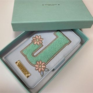 サマンサタバサプチチョイス(Samantha Thavasa Petit Choice)の【新品 未使用】サマンサタバサ イニシャルBOOK型 iPhone6 7ケース(iPhoneケース)