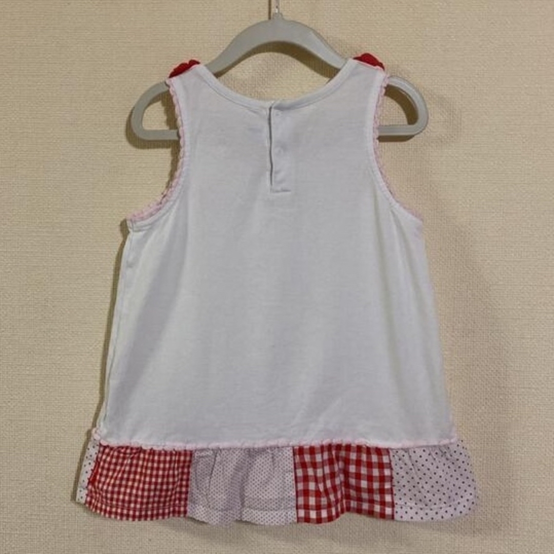 mikihouse(ミキハウス)のミキハウス　チュニック　120 キッズ/ベビー/マタニティのキッズ服女の子用(90cm~)(Tシャツ/カットソー)の商品写真