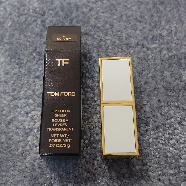 TOM FORD(トムフォード)の新品 箱付き TOM FORD リップ カラー シアー 41D ドロシー コスメ/美容のベースメイク/化粧品(口紅)の商品写真