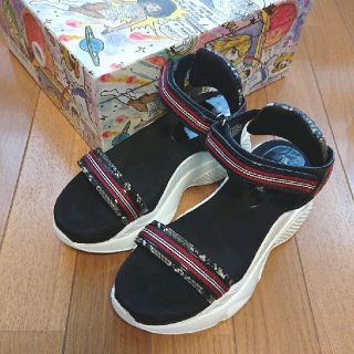 ジェフリーキャンベル(JEFFREY CAMPBELL)のJEFFREY CAMPBELL パイソンスニーカーサンダル(サンダル)