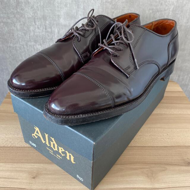 Alden(オールデン)の【terrace様専用】 ALDEN #2160 8 1/2D 26.5cm メンズの靴/シューズ(ドレス/ビジネス)の商品写真