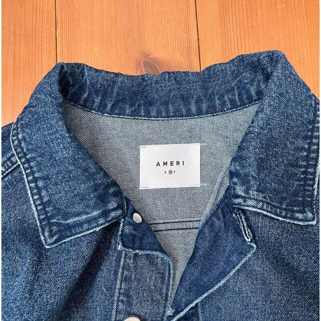 Ameri VINTAGE(アメリヴィンテージ)のAmeri VINTAGE  4WAY DENIM DRESS COAT レディースのワンピース(ロングワンピース/マキシワンピース)の商品写真