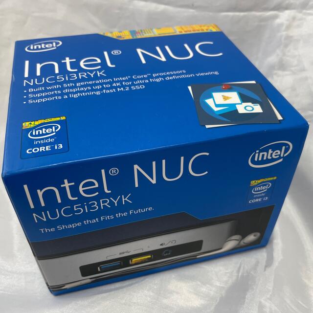 超小型PC Intel nuc NUC5i3RYK/i3/windows11 スマホ/家電/カメラのPC/タブレット(デスクトップ型PC)の商品写真