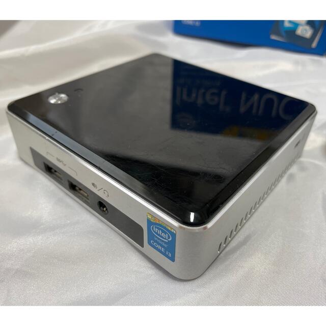 超小型PC Intel nuc NUC5i3RYK/i3/windows11 スマホ/家電/カメラのPC/タブレット(デスクトップ型PC)の商品写真