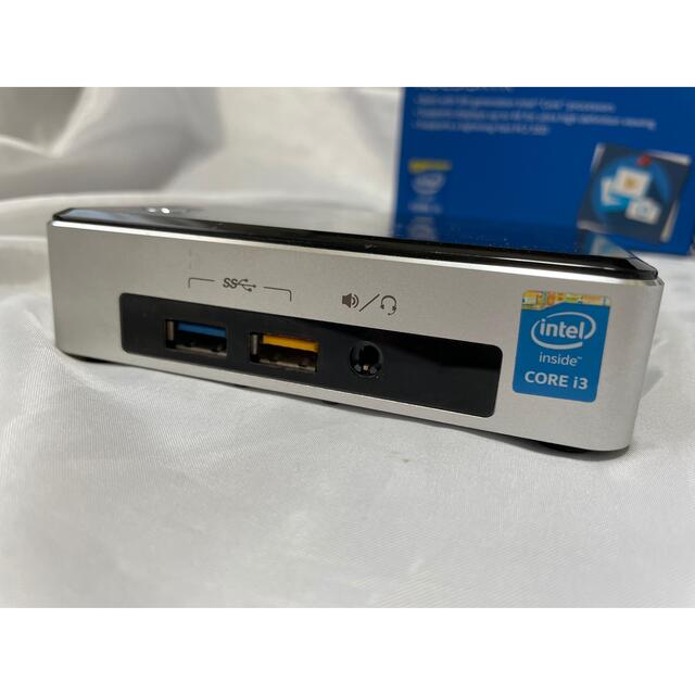 超小型PC Intel nuc NUC5i3RYK/i3/windows11 スマホ/家電/カメラのPC/タブレット(デスクトップ型PC)の商品写真