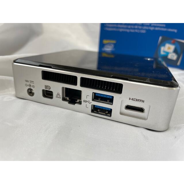 超小型PC Intel nuc NUC5i3RYK/i3/windows11 スマホ/家電/カメラのPC/タブレット(デスクトップ型PC)の商品写真