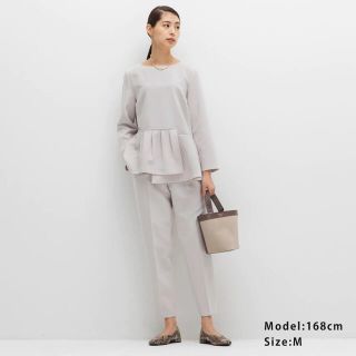 PLST - プラステ ティアードブラウスパンツセットアップの通販 by
