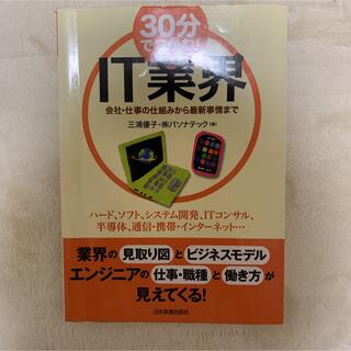 30分でつかむ!IT業界 : 会社・仕事の仕組みから最新事情まで(コンピュータ/IT)