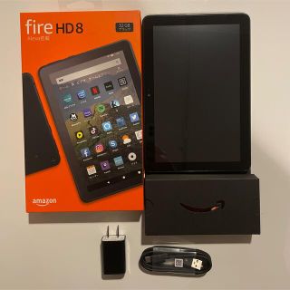 アンドロイド(ANDROID)のFire HD 8 タブレット ブラック (8インチHDディスプレイ 32GB）(タブレット)