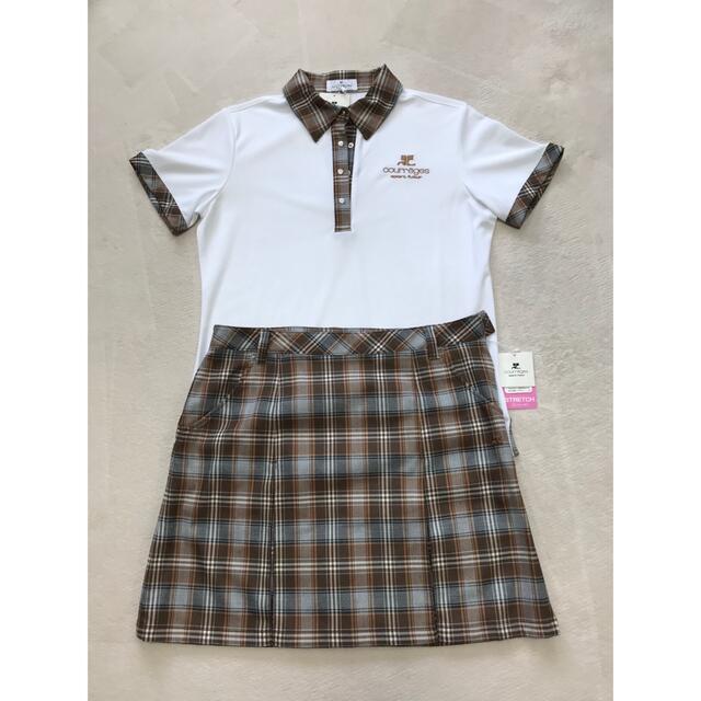 Courreges(クレージュ)のゴルフウェア（レディース）新品 スポーツ/アウトドアのゴルフ(ウエア)の商品写真