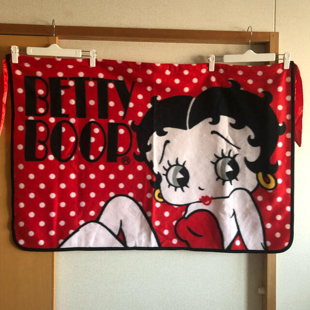 bettyboop ブラウンケット インテリア/住まい/日用品の寝具(毛布)の商品写真