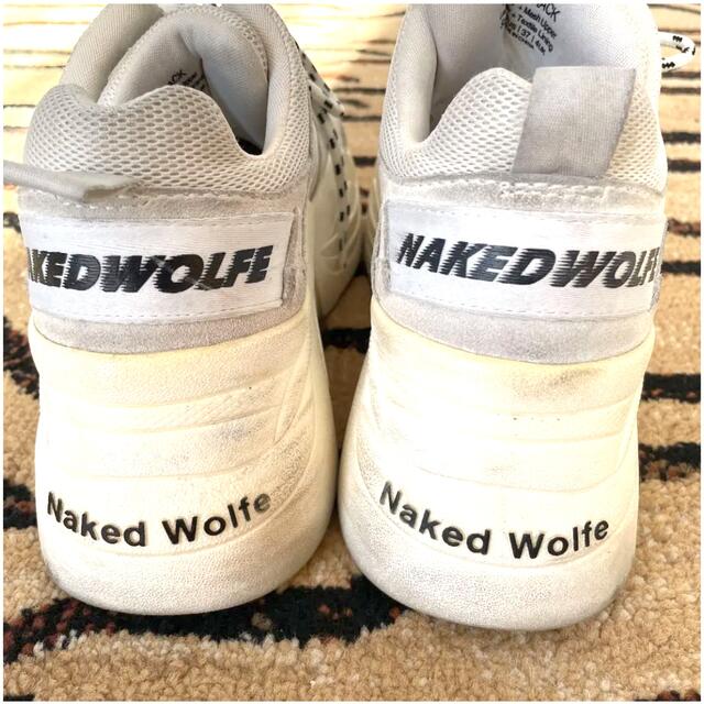 レディースnaked wolfeダッドスニーカー us7 37