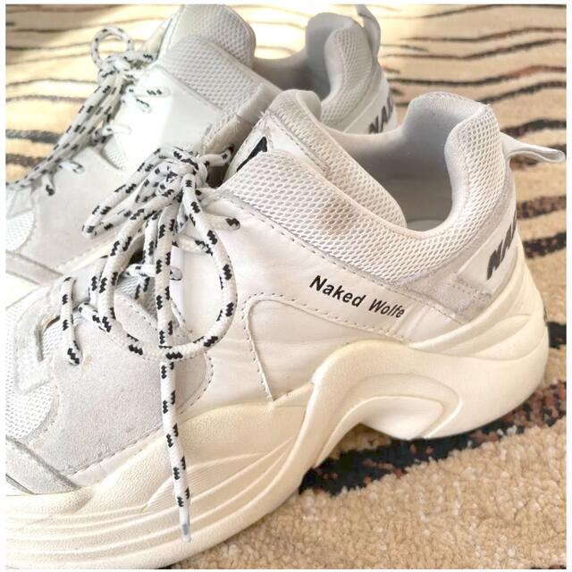 Naked Wolfe プラットフォーム 9cm スニーカー US7 | www.bartislaw.com