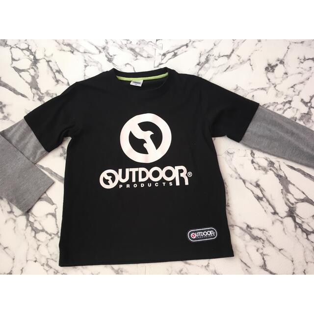 OUTDOOR(アウトドア)のアウトドア　１４０　カットソー キッズ/ベビー/マタニティのキッズ服男の子用(90cm~)(Tシャツ/カットソー)の商品写真