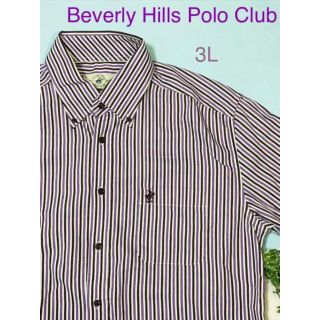 ビバリーヒルズポロクラブ(BEVERLY HILLS POLO CLUB（BHPC）)のBeverly Hills Polo Club シャツ　３L(シャツ)