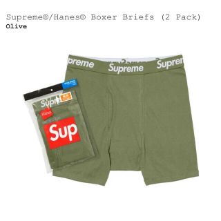 シュプリーム(Supreme)のシュプリーム　Hanes Boxer Briefs 1枚(ボクサーパンツ)