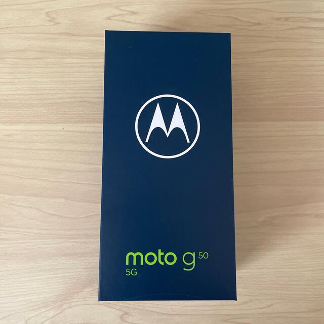 【新品未開封】MOTOROLA moto g50 5G メテオグレイ