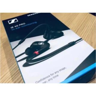 ゼンハイザー(SENNHEISER)のSENNHEISER IE 40 PRO BLACK(ヘッドフォン/イヤフォン)