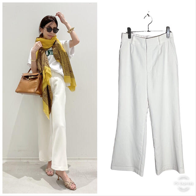 2021 Lisiere L´Appartement ドゥーズィーエムクラス Cropped Pants クロップドパンツ 36  2209-0370-