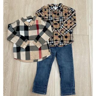 バーバリー(BURBERRY) 子供 ブラウス(男の子)(ドット)の通販 10点