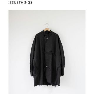 コモリ(COMOLI)のISSUETHINGS TYPE3 black cotton twill(ミリタリージャケット)