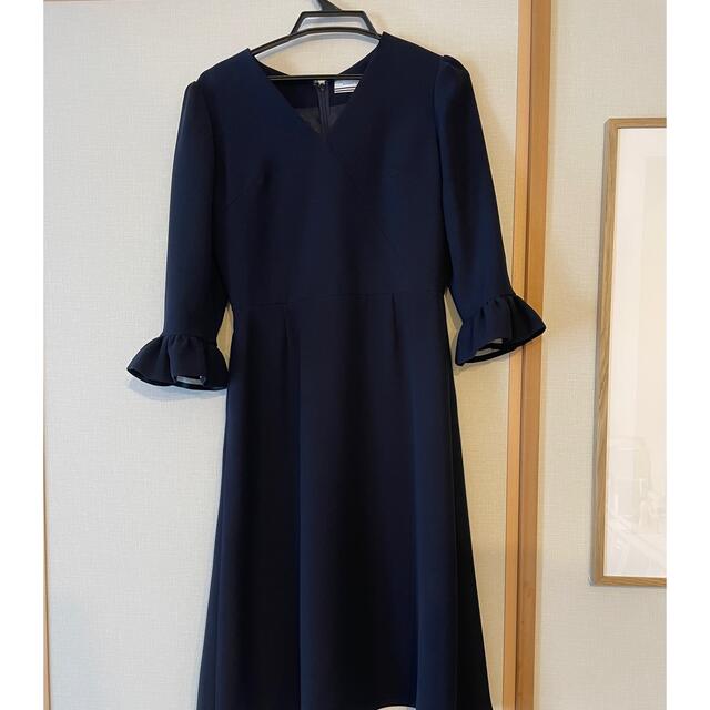 🌟かなや様専用🌟ボーダーズアットバルコニー 袖フリルワンピース 🌟かなや様専用🌟ボーダーズアットバルコニー 袖フリルワンピース
