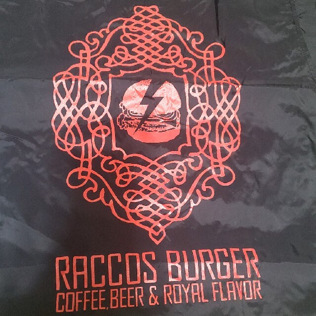 【値下中！】RACCOS BURGER　ナイロンパーカー　ラコスバーガー メンズのジャケット/アウター(ナイロンジャケット)の商品写真