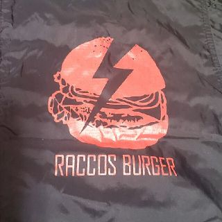 RACCOS BURGER ナイロンジャケット パーカー XL