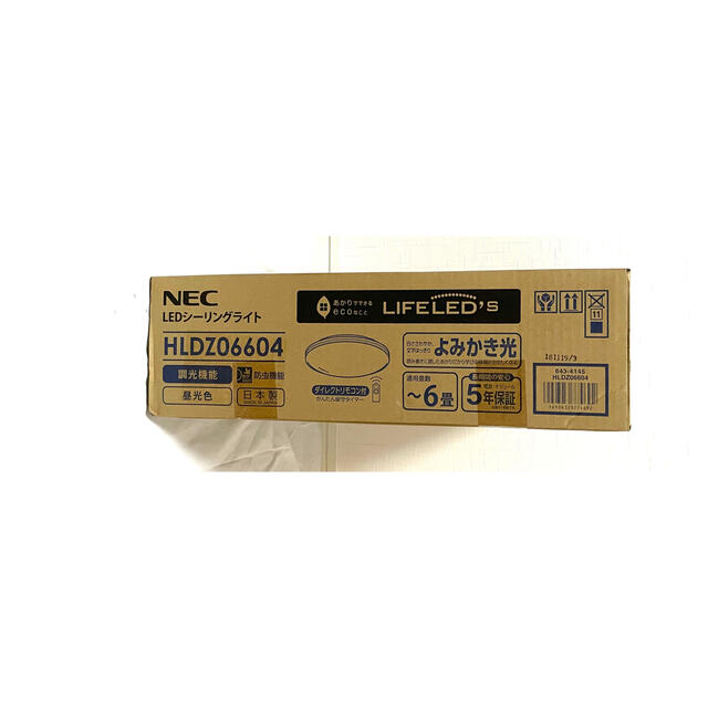 NEC(エヌイーシー)のNEC LEDシーリングライト スマホ/家電/カメラの生活家電(その他)の商品写真