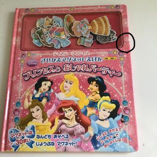 ディズニー(Disney)のディズニー　プリンセス　きせかえ　マグネット　えほん(その他)