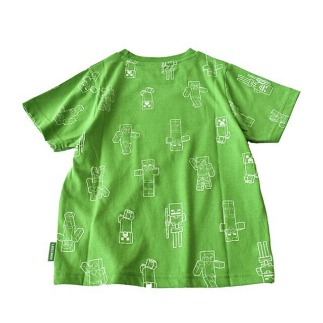 マインクラフト　半袖Tシャツ 130 総柄　レア商品 キッズ/ベビー/マタニティのキッズ服男の子用(90cm~)(Tシャツ/カットソー)の商品写真