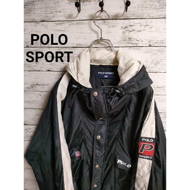 POLO SPORT ビンテージ　ナイロンジャケット　コート　ポロラルフローレン