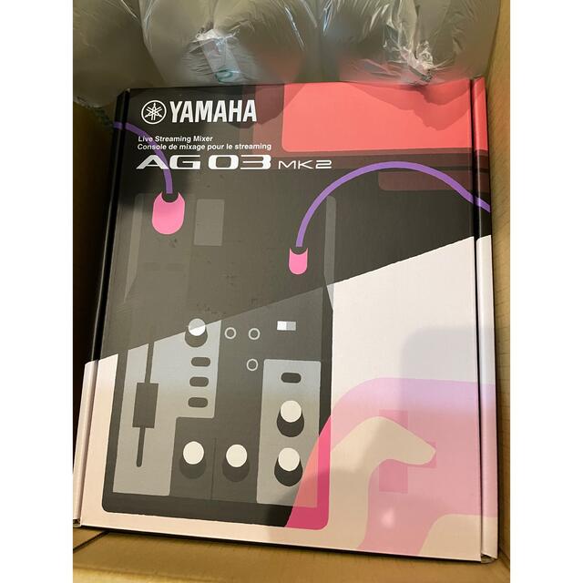 【新品未使用】YAMAHAヤマハAG03MK2 B ライブストリーミングミキサー