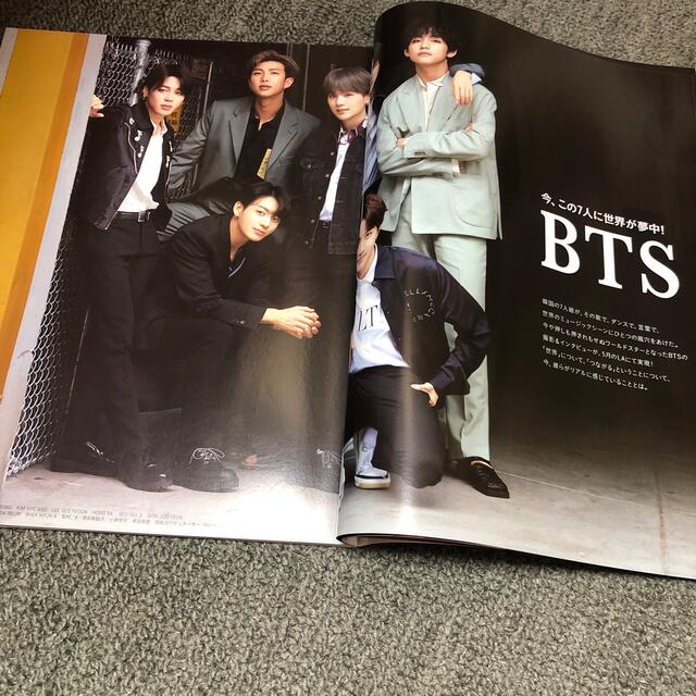 防弾少年団(BTS)(ボウダンショウネンダン)のBTS anan 雑誌 エンタメ/ホビーの雑誌(音楽/芸能)の商品写真