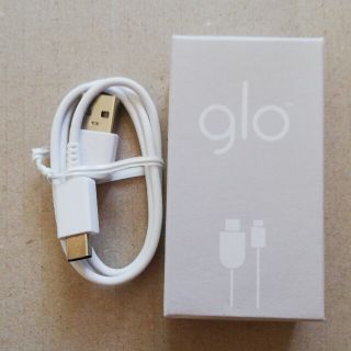 グロー(glo)のglo 充電ケーブル USB Type-C ホワイト 箱なし(その他)