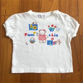 ファミリア(familiar)のファミリア  半袖Tシャツ　80(Ｔシャツ)