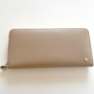 マリークワント(MARY QUANT)の【新品】マリークワント 長財布 ベージュ(財布)