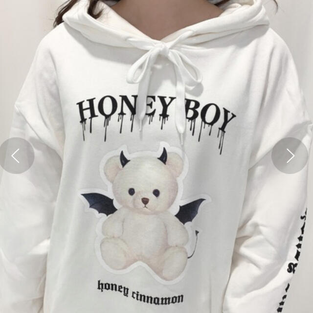 Honey Cinnamon(ハニーシナモン)のHoney Cinnamon DEVILシナモン　パーカー　悪魔　デビル　 レディースのトップス(パーカー)の商品写真