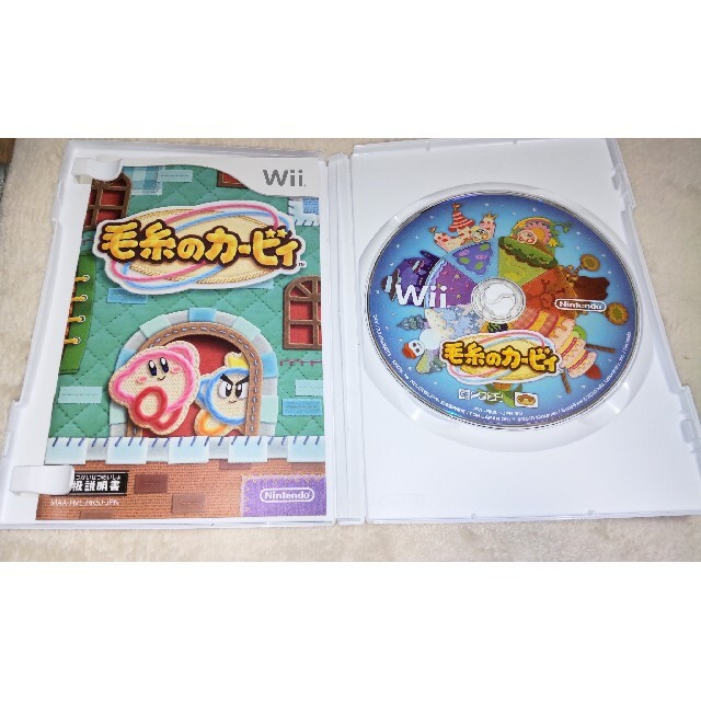 Wii(ウィー)の毛糸のカービィ Wii エンタメ/ホビーのゲームソフト/ゲーム機本体(家庭用ゲームソフト)の商品写真